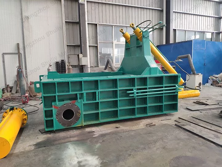 horizontal baler machine