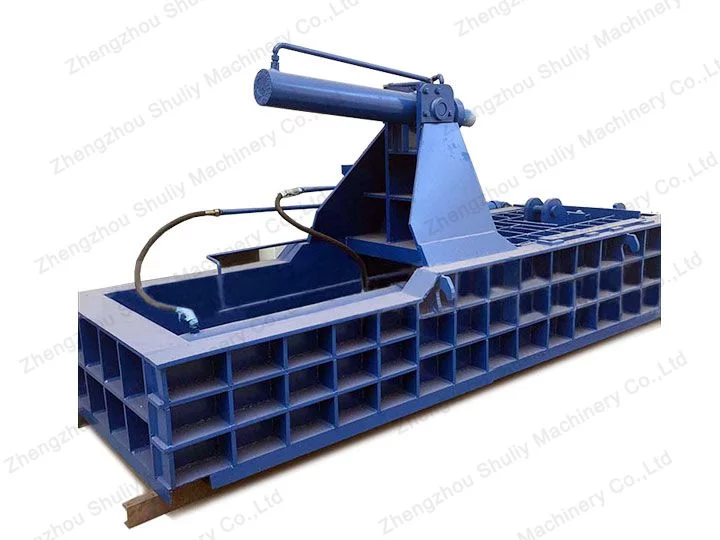 small metal baler