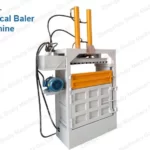 vertical baler machine