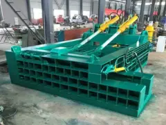 Горизонтальный пресс для брикетирования металла