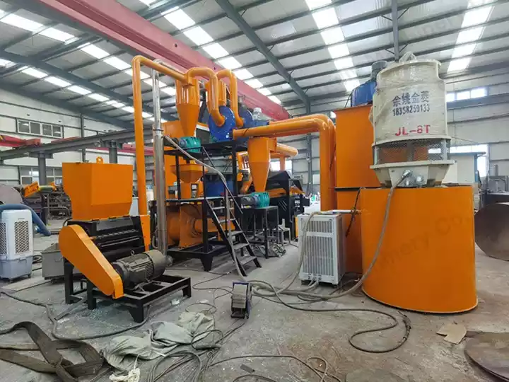 PCB Recycling Machine | Waste Circuit Board Recycling Line 7 Circuit Board Separation and Recycling Line