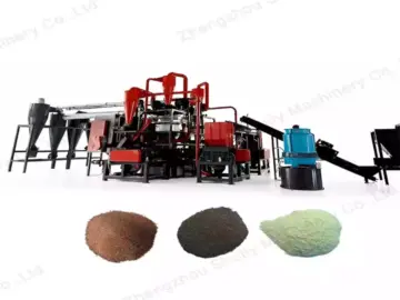 industrial PCB recycling production line