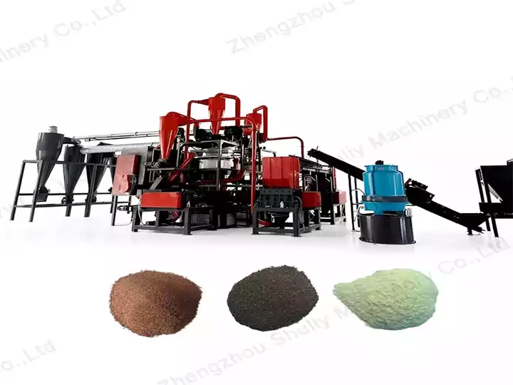 industrial PCB recycling production line