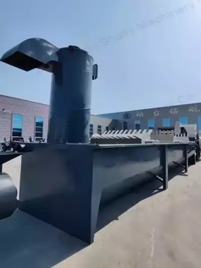 plastic flake vertical dryer