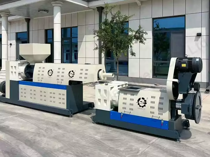 plastic hard scrap granulation line