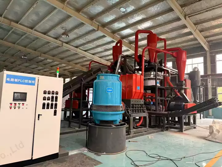 PCB Recycling Machine | Waste Circuit Board Recycling Line 2 waste PCB crushing and separating line