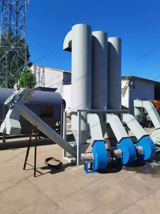 PET Bottle Washing Recycling Line | PET Bottle Flakes Washing Plant 28 Air classifier