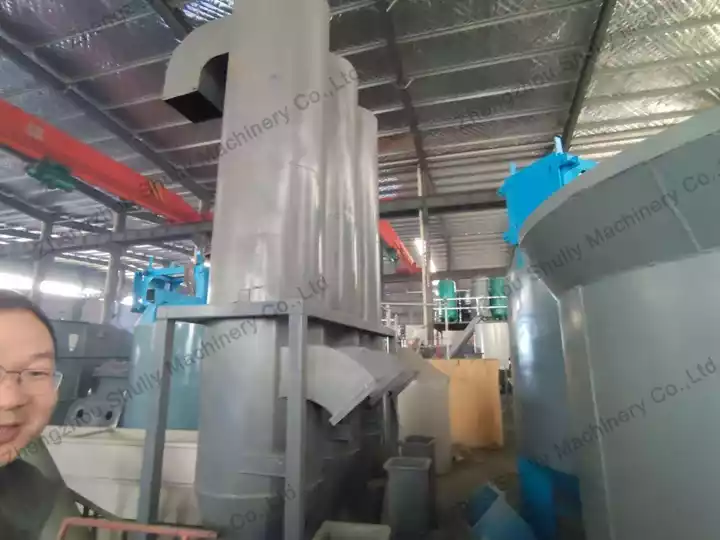 PET Bottle Washing Recycling Line | PET Bottle Flakes Washing Plant 22 Air classifier