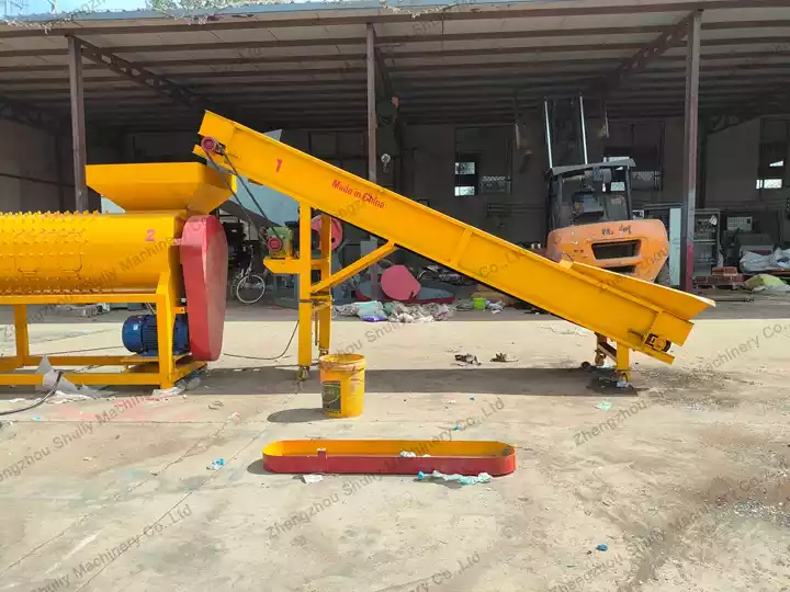 PET Bottle Washing Recycling Line | PET Bottle Flakes Washing Plant 8 বেল্ট কনভেয়র