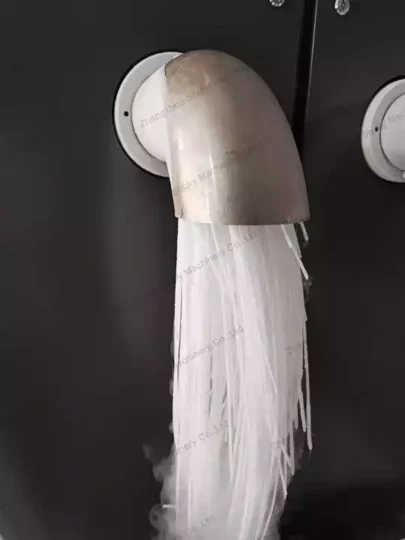 Dry ice pellets
