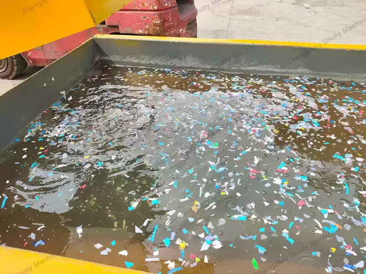 PET Bottle Washing Recycling Line | PET Bottle Flakes Washing Plant 25 1st Stage Washing Tank
