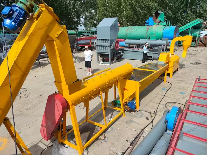 PET Bottle Washing Recycling Line | PET Bottle Flakes Washing Plant 24 Friction Cleaning Machine