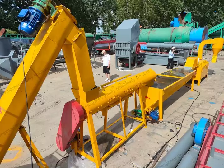 PET Bottle Washing Recycling Line | PET Bottle Flakes Washing Plant 23 High Speed Friction Cleaning Machine