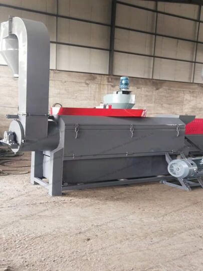 PET Bottle Washing Recycling Line | PET Bottle Flakes Washing Plant 27 Horizontal Dewatering Machine