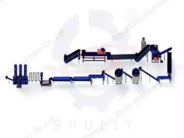 Пресс 11 PET bottle washing recycling line