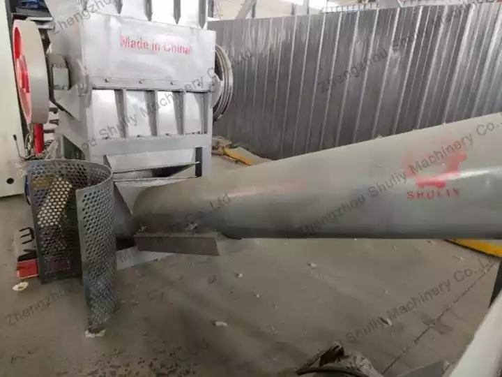 PET Bottle Washing Recycling Line | PET Bottle Flakes Washing Plant 13 Screw Elevator