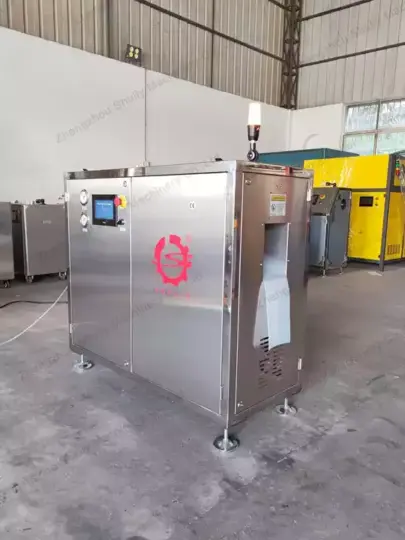 bulk dry ice block forming machine