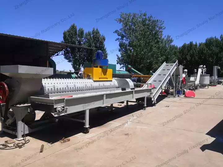 PET Bottle Washing Recycling Line | PET Bottle Flakes Washing Plant 30 complete PET washing recycling line