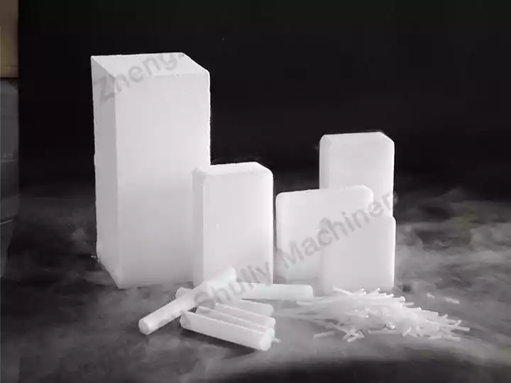 Dry Ice Block Machine | Automatic Dry Ice Briquette Press Machine 3 dry ice block