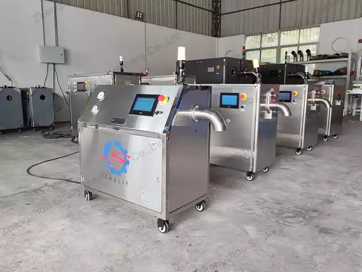 dry ice block making machine for cold chain transport