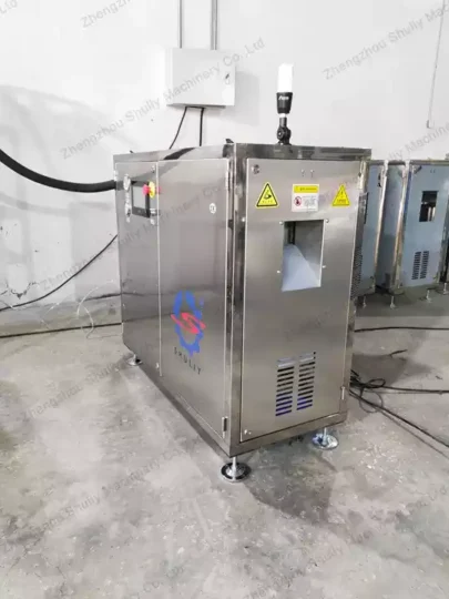 Dry Ice Block Machine | Automatic Dry Ice Briquette Press Machine 12 dry ice block press machine