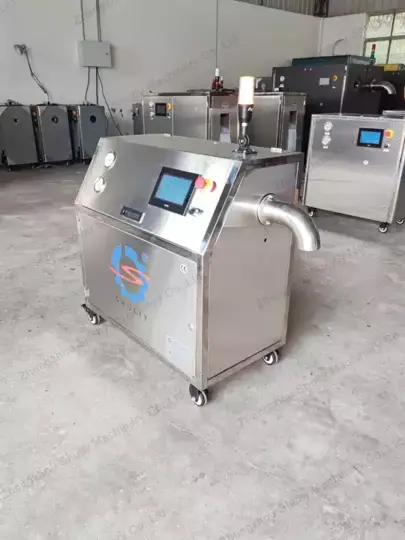 dry ice pelletizer for 3mm cleaning dry ice