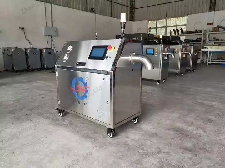 dry ice slice making machine for food fresh keeping