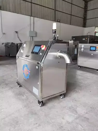 high density dry ice pellet extruding machine