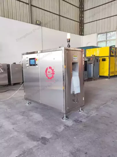 Dry Ice Block Machine | Automatic Dry Ice Briquette Press Machine 13 industrial dry ice block extruder