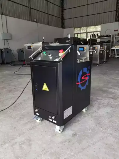 liquid CO2 feed dry ice pelletizer machine