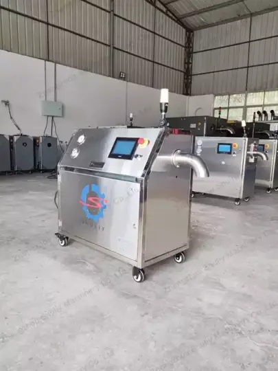 multi-spec dry ice machine make pellet and block