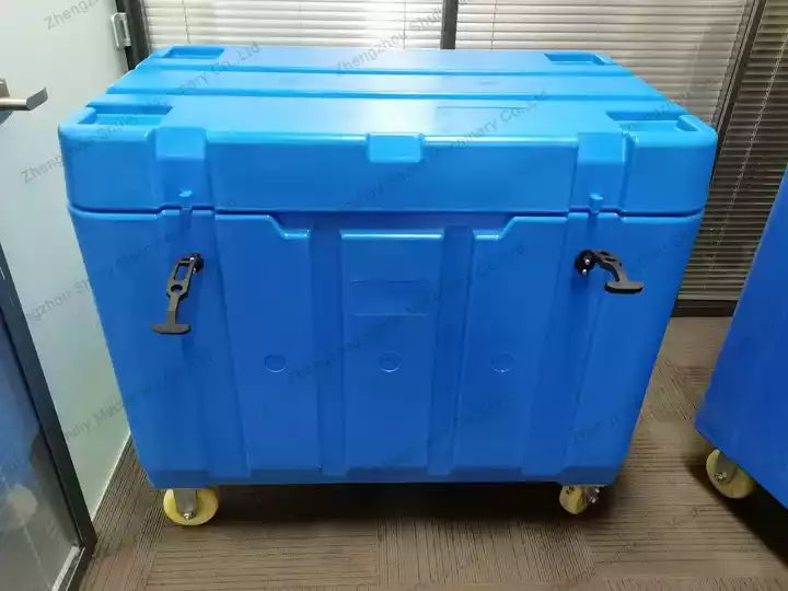 dry ice insulated storage box