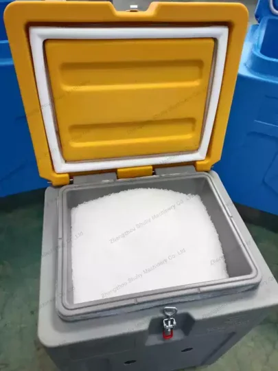 dry ice transport cooler