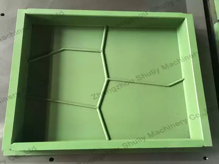 EPDM rubber tile compression mold