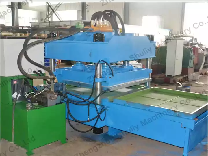EPDM rubber tile making vulcanizer