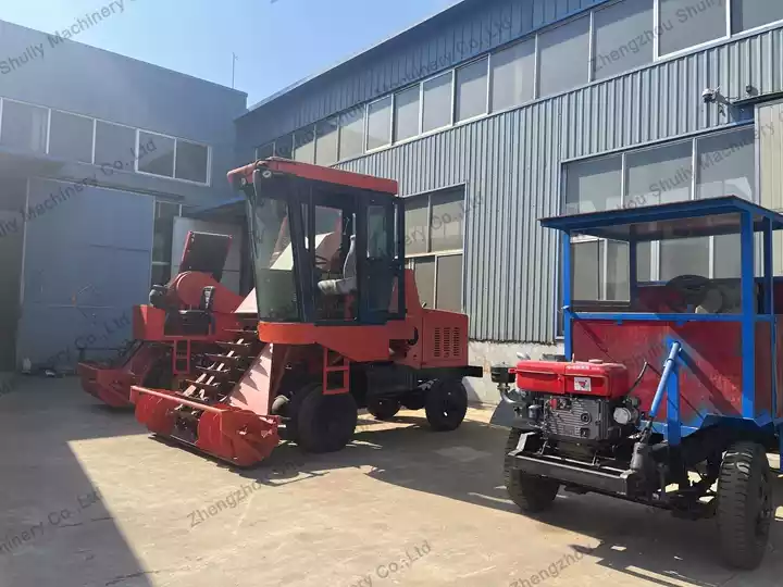 Raw salt collection machine