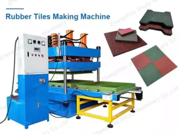 Rubber Tiles Making Machine