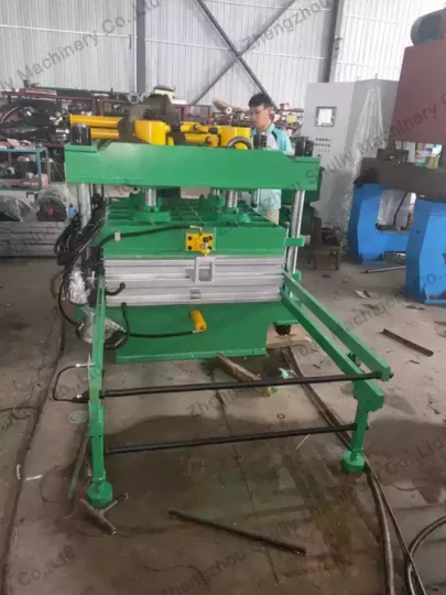 Rubber mat hydraulic molding press