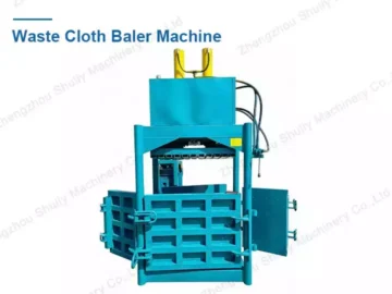 Waste Cloth Baler Machine