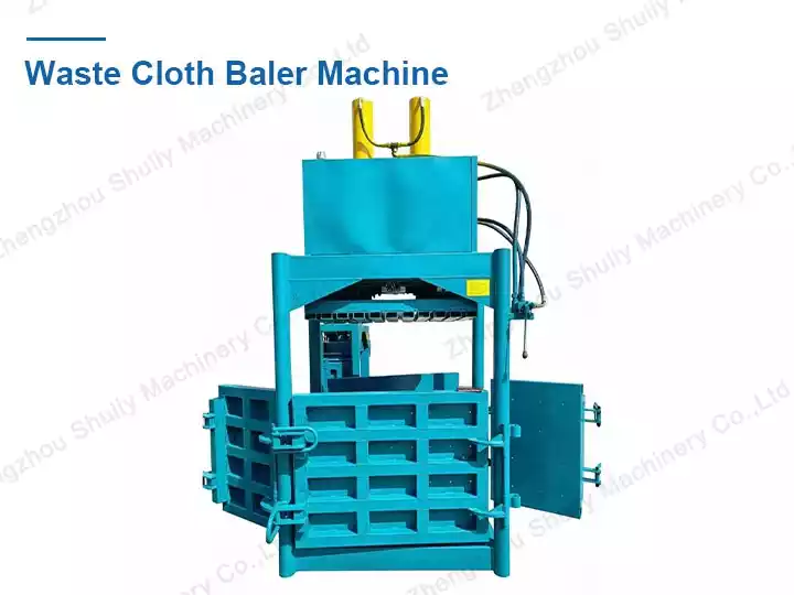 Waste Cloth Baler Machine