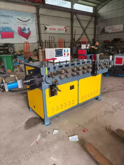 Rebar Circle Making Machine | CNC Automatic Rebar Rounding Machine 7 Electric automatic rebar rounding machine