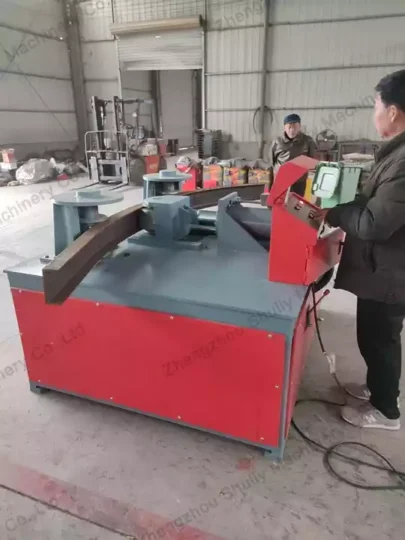 Arch Bending Machine | Steel Arch Bender for H-Beam and I-Beam 14 H‑shape steel cold bending machine