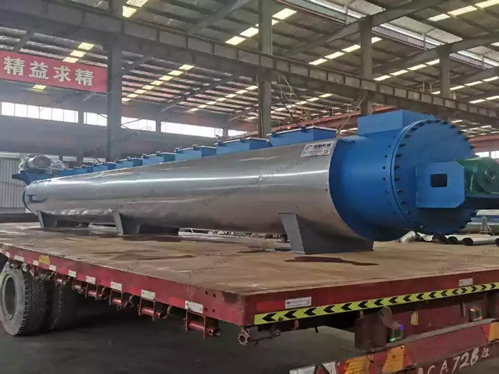 Industrial steam cooker for fish meal