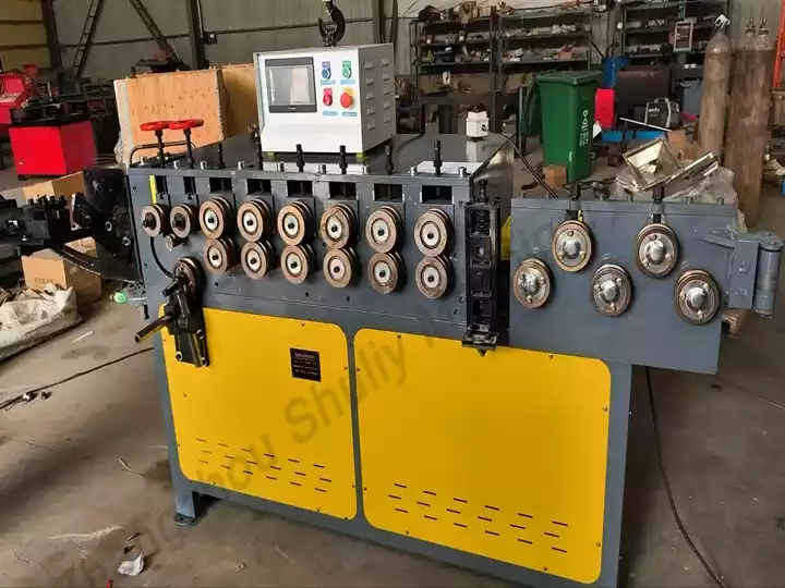 Rebar Circle Making Machine | CNC Automatic Rebar Rounding Machine 15 Servo drive rebar spiral coiling machine