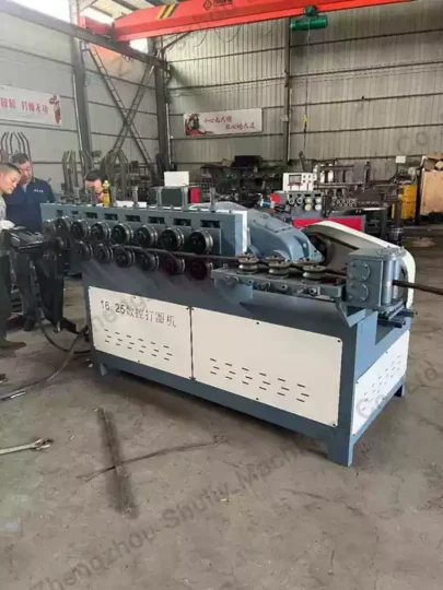 Rebar Circle Making Machine | CNC Automatic Rebar Rounding Machine 24 Spiral rebar forming machine for deformed rebar