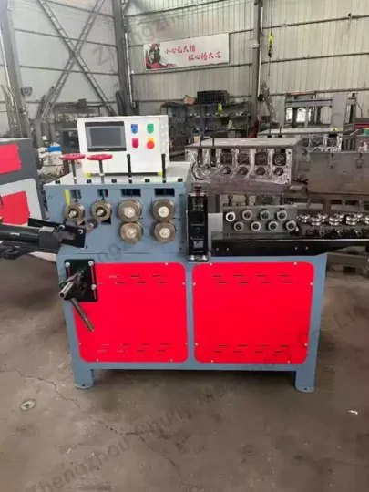 Rebar Circle Making Machine | CNC Automatic Rebar Rounding Machine 8 Steel spiral making machine